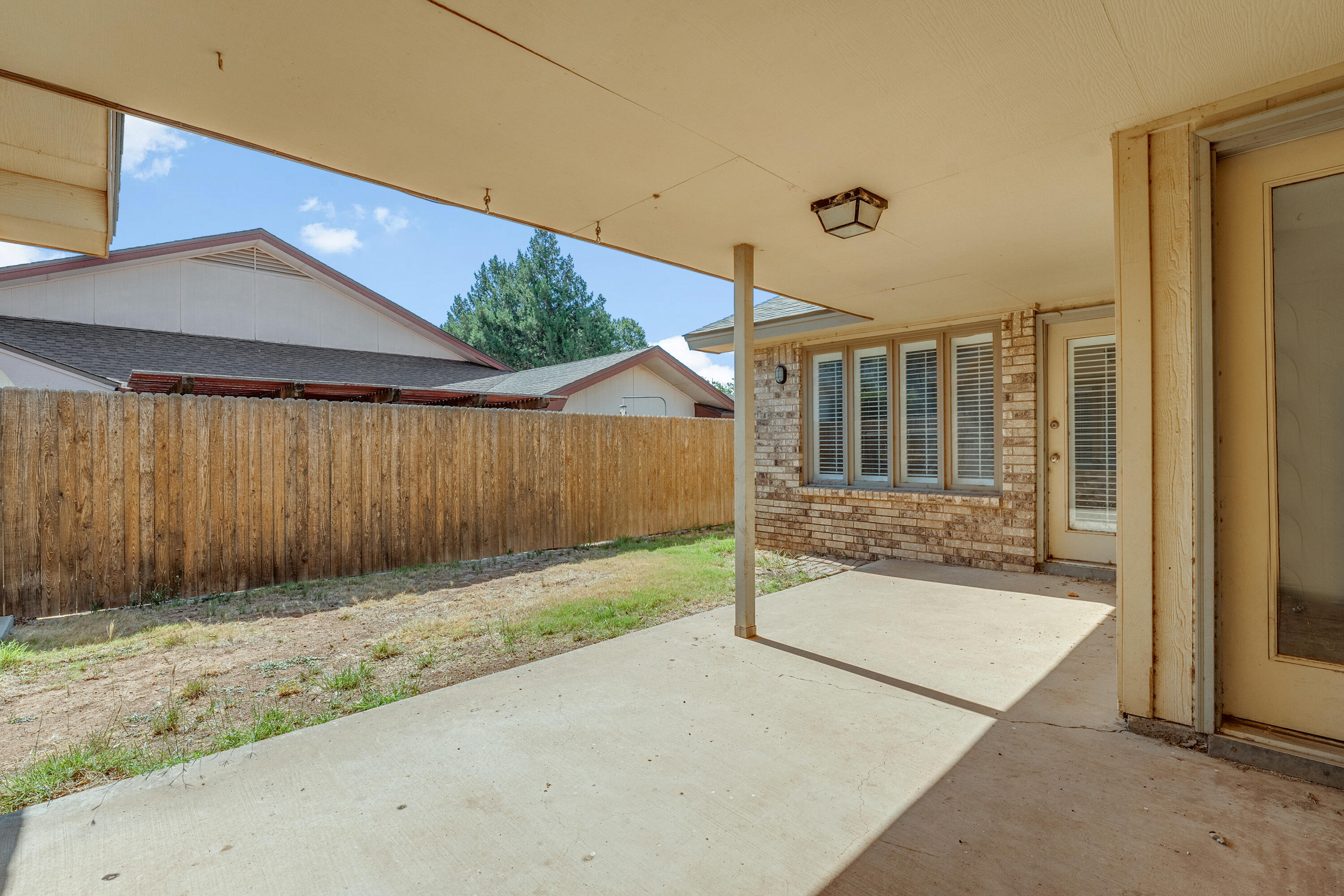 5221 84th Street Lubbock, TX 79424 - Photo 24 of 26 a view of a backyard