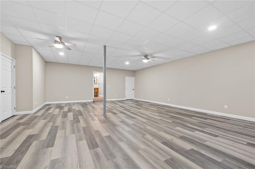 4100 Presbyterian Road Greensboro, NC 27406 - Photo 26 of 40 Basement Living Room/Rec Room