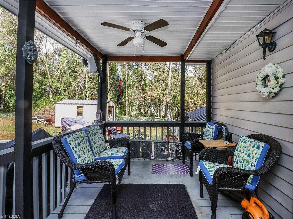 1624 Pecan Road Reidsville, NC 27320 - Photo 24 of 29 Covered back porch.
