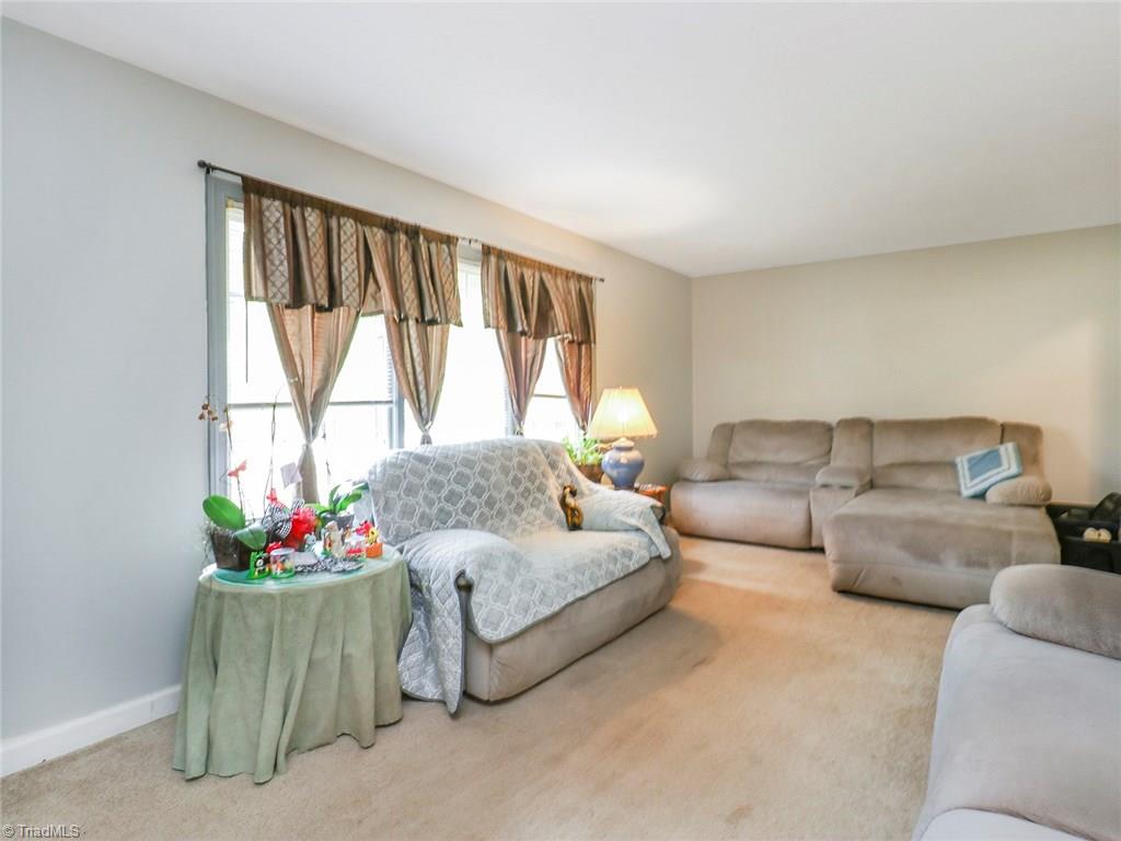 1624 Pecan Road Reidsville, NC 27320 - Photo 4 of 29 Living room has large window to allow lots of light to flood the room