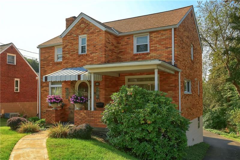 This all brick home has been meticulously maintained and features a newer roof and newer windows.