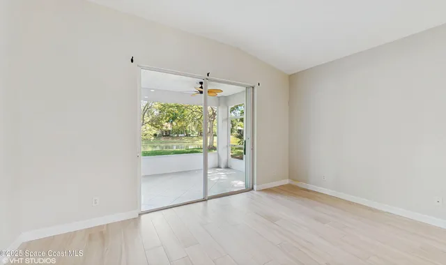 wooden floor in an empty room