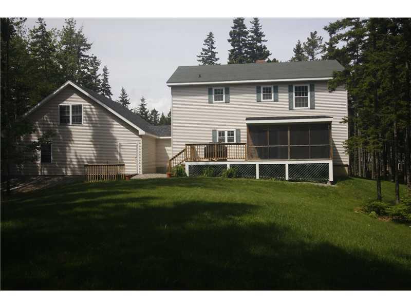 83 Bass Harbor Woods Road Bass Harbor, ME 04653 - Photo 2 of 17 Exterior Back.