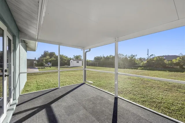 a view of a room with window