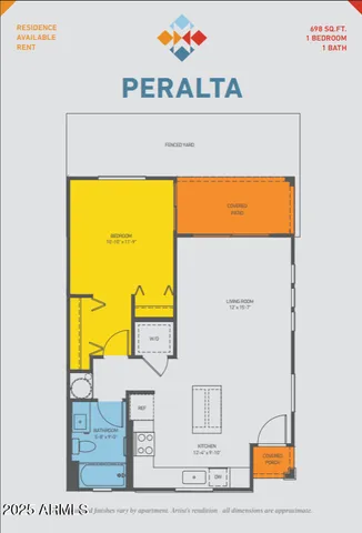 $1,524 | 1297 East Broadway Avenue, Unit 132, Apache Junction, AZ 85119