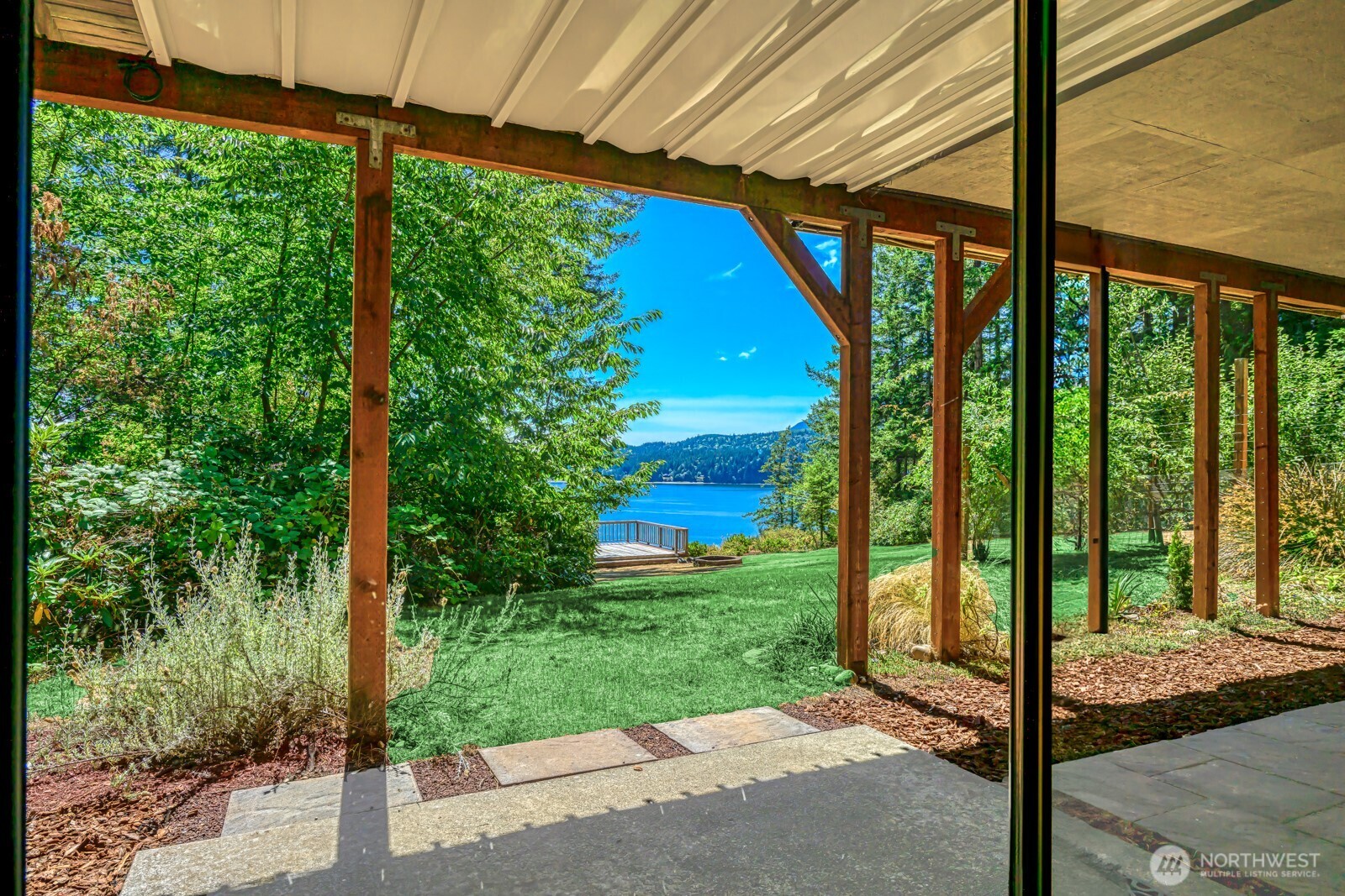 241 Gustavson Road Quilcene, WA 98376 - Photo 30 of 38 a view of a porch