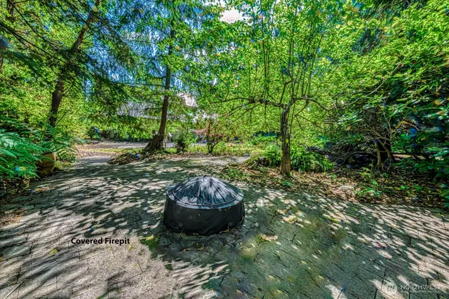 a view of an outdoor space with a lake view