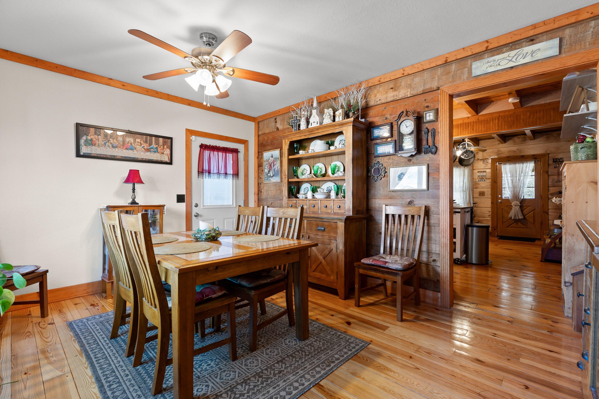 3382 Back Valley Road Trenton, GA 30752 - Photo 13 of 45 a view of a livingroom with furniture and wooden floor