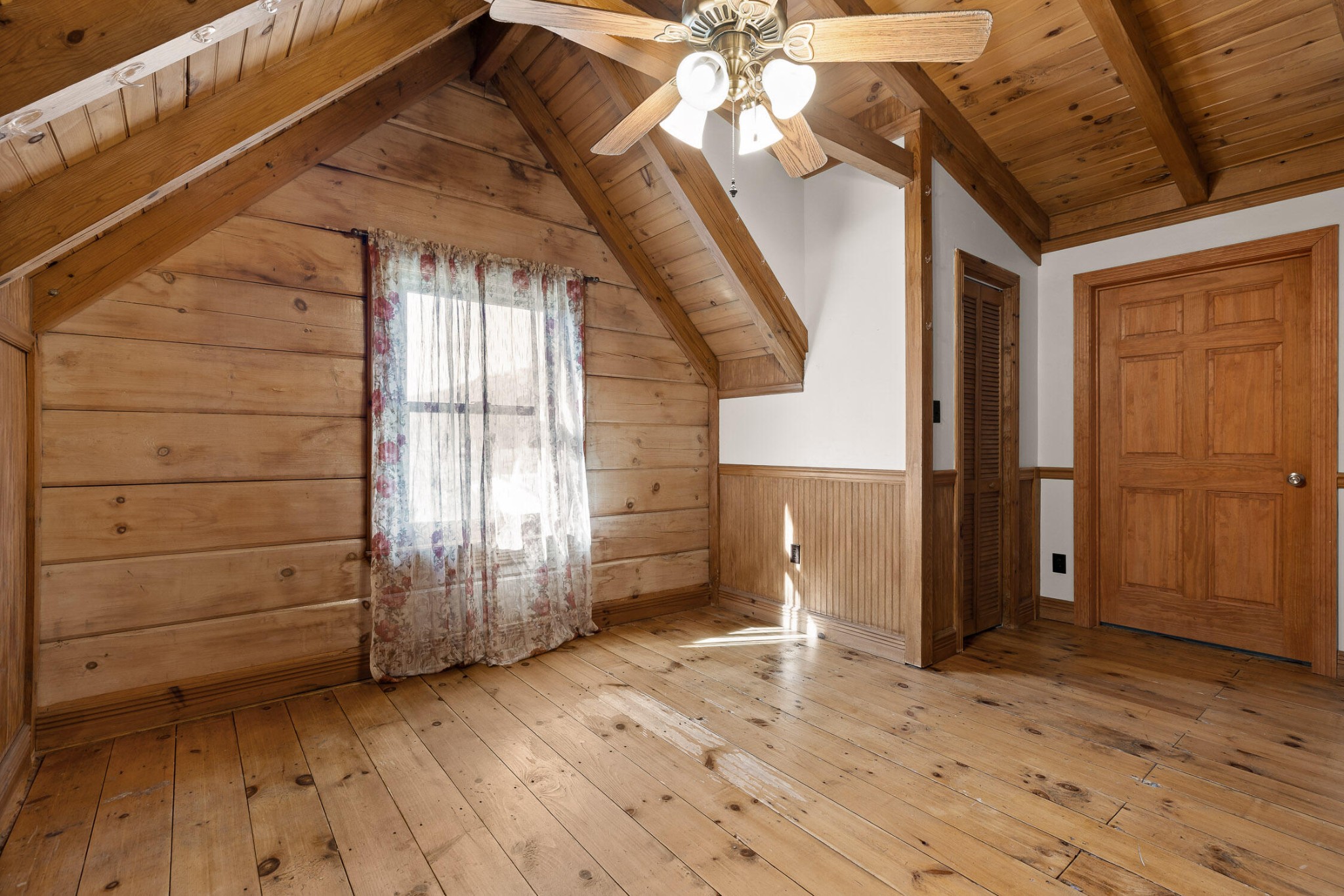 3382 Back Valley Road Trenton, GA 30752 - Photo 23 of 45 a view of a room with wooden walls