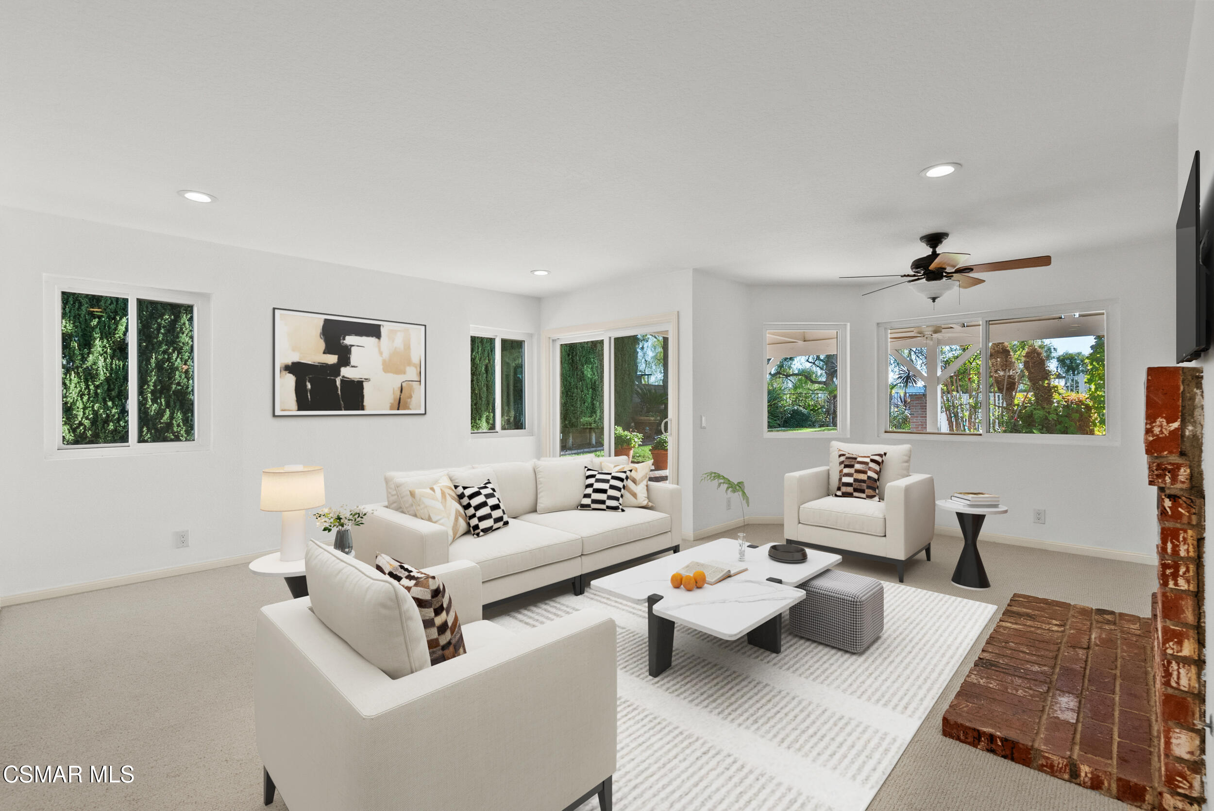 5206 Seneca Place Simi Valley, CA 93063 - Photo 42 of 92 a living room with furniture and a large window