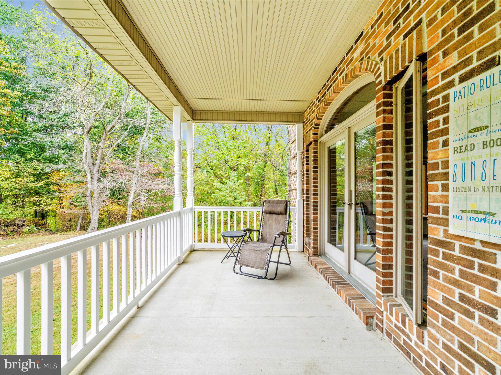 17879 Harbaugh Valley Road Sabillasville, MD 21780 - Photo 24 of 64 a balcony with chairs and city view