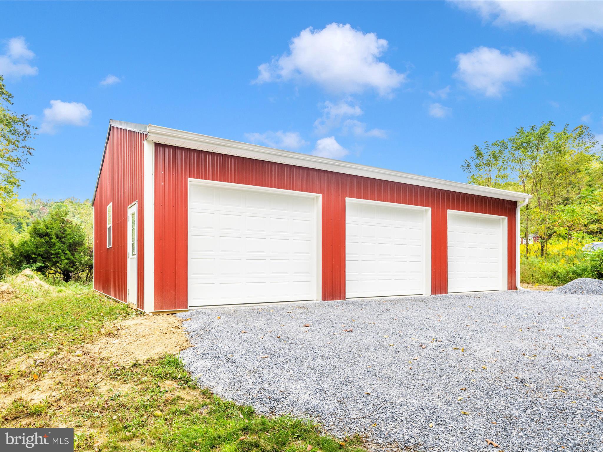 17879 Harbaugh Valley Road Sabillasville, MD 21780 - Photo 47 of 64 Detached Exterior Garage or Storage w/3 bay access