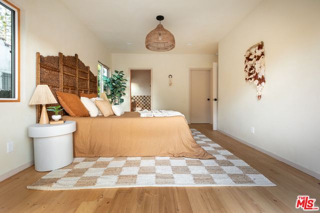 a view of a backyard with plants