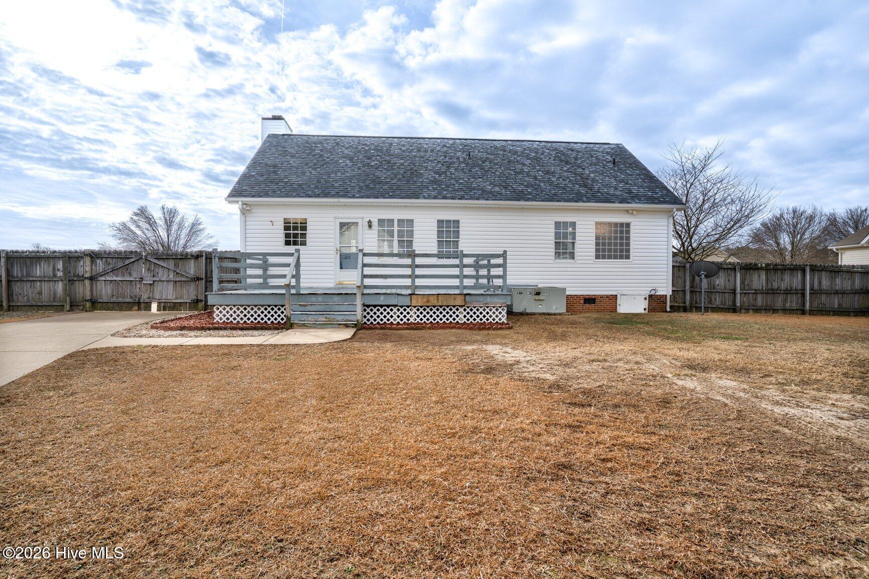 6574 Leigh Road Rocky Mount, NC 27803 - Photo 8 of 31 Rear View of home
