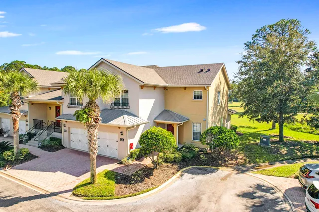 a view of a house with a patio