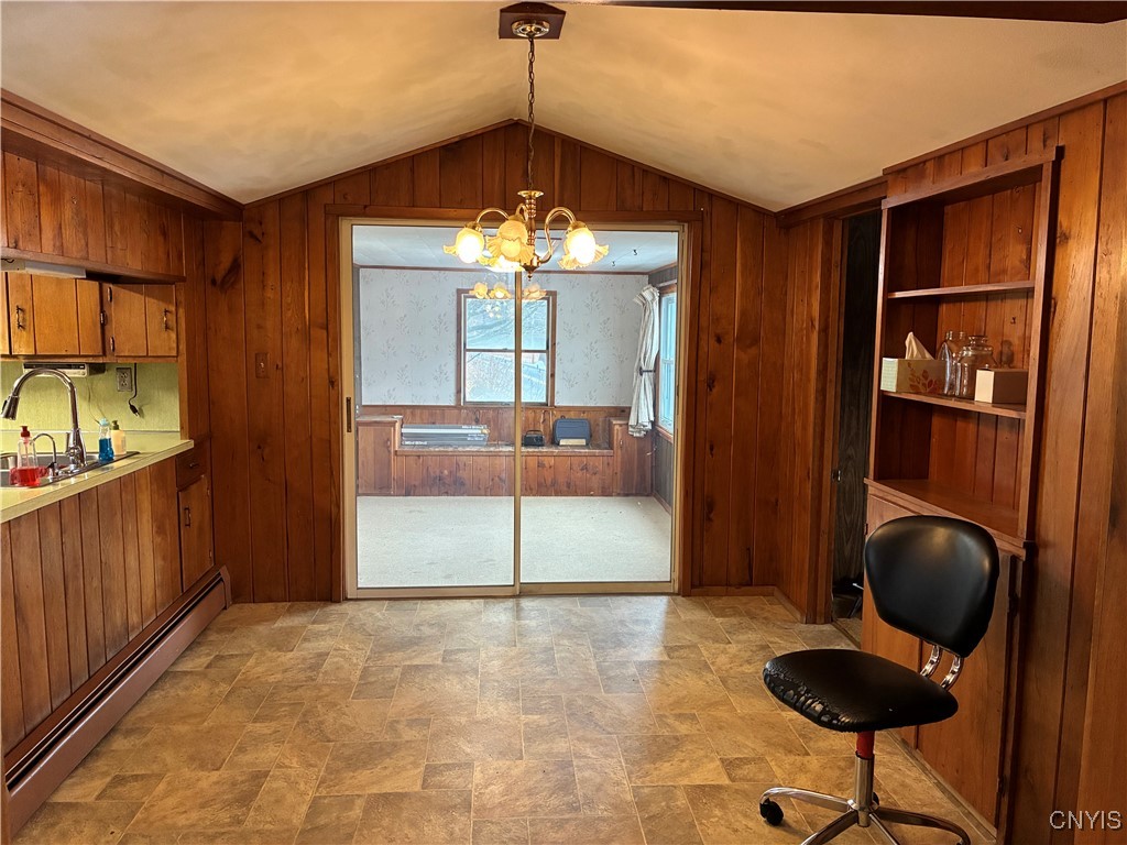 7470 Perry Road Van Buren, NY 13027 - Photo 7 of 20 Dining room. Past the built-in shelves on the righ