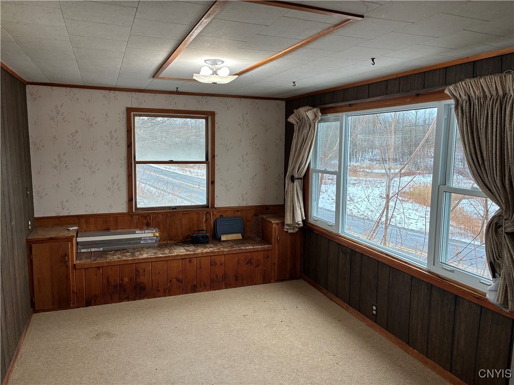 7470 Perry Road Van Buren, NY 13027 - Photo 9 of 20 Sun room with picture window overlooking the field