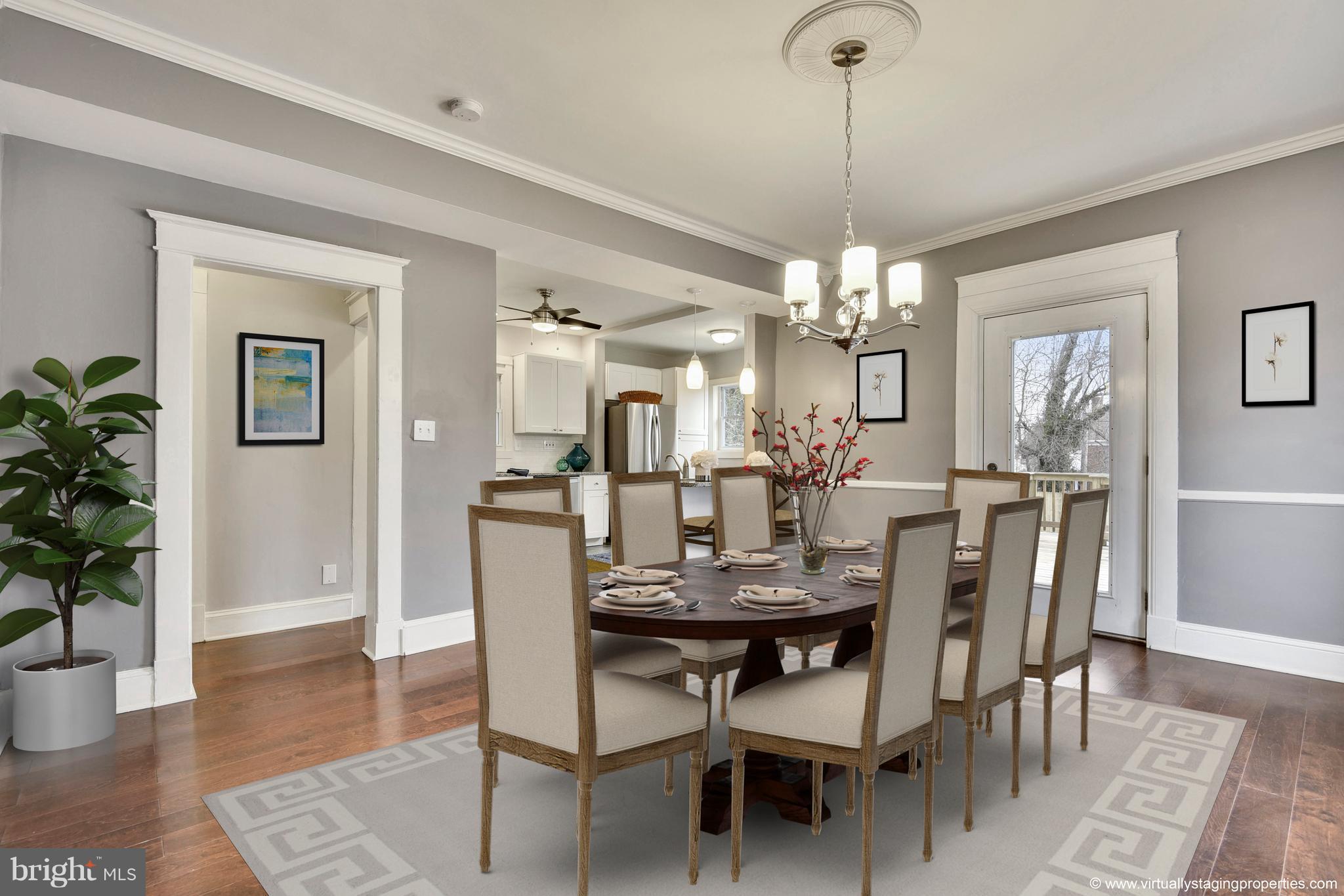 3907 Pinkney Road Baltimore, MD 21215 - Photo 11 of 28 Dining Room