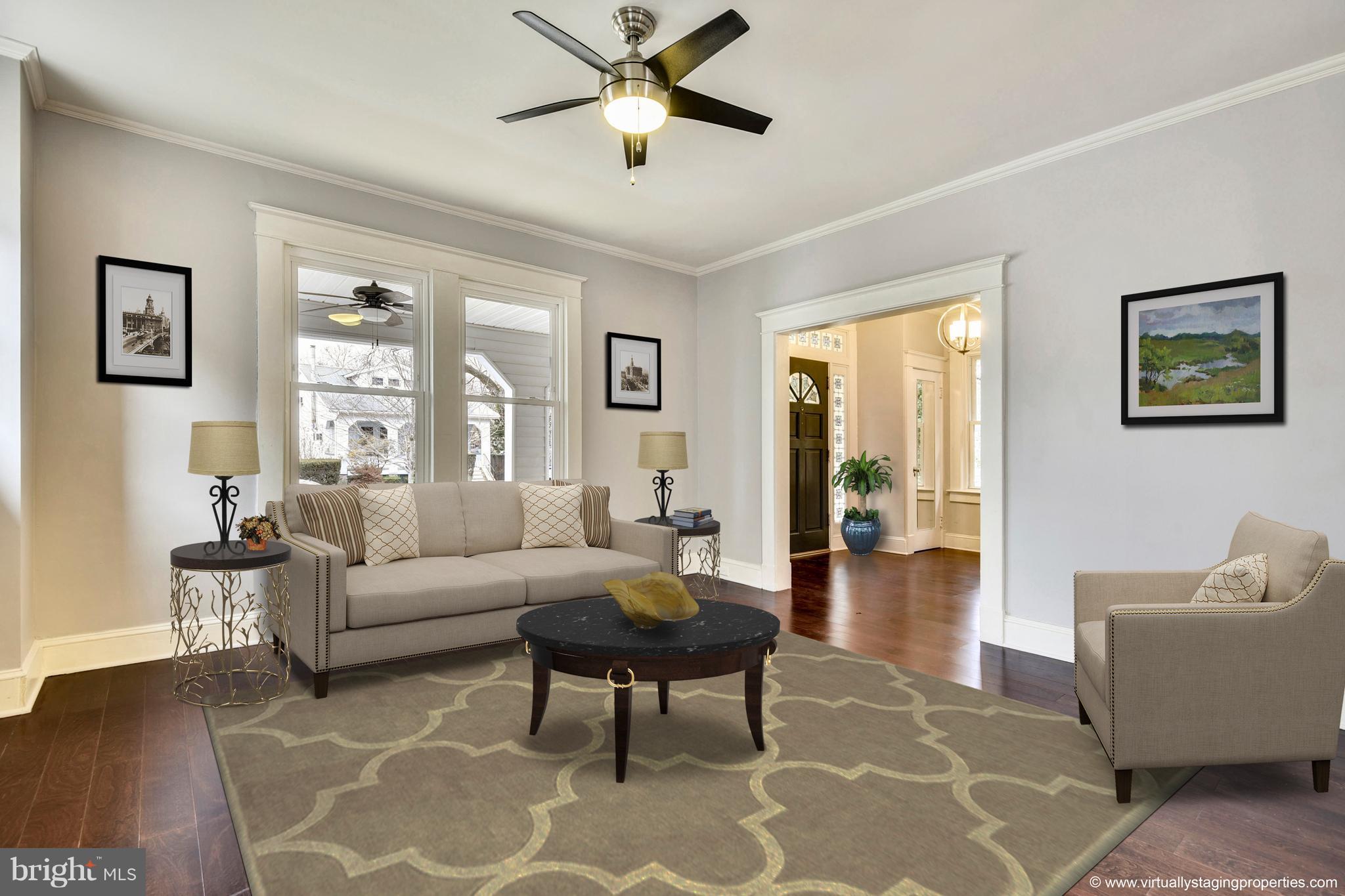 3907 Pinkney Road Baltimore, MD 21215 - Photo 10 of 28 Living Room