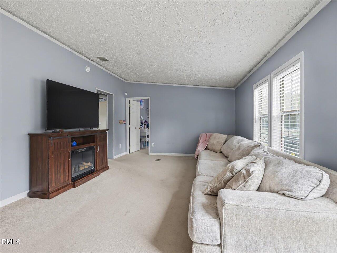 523 County Line Road Manson, NC 27553 - Photo 12 of 70 a living room with furniture and a flat screen tv