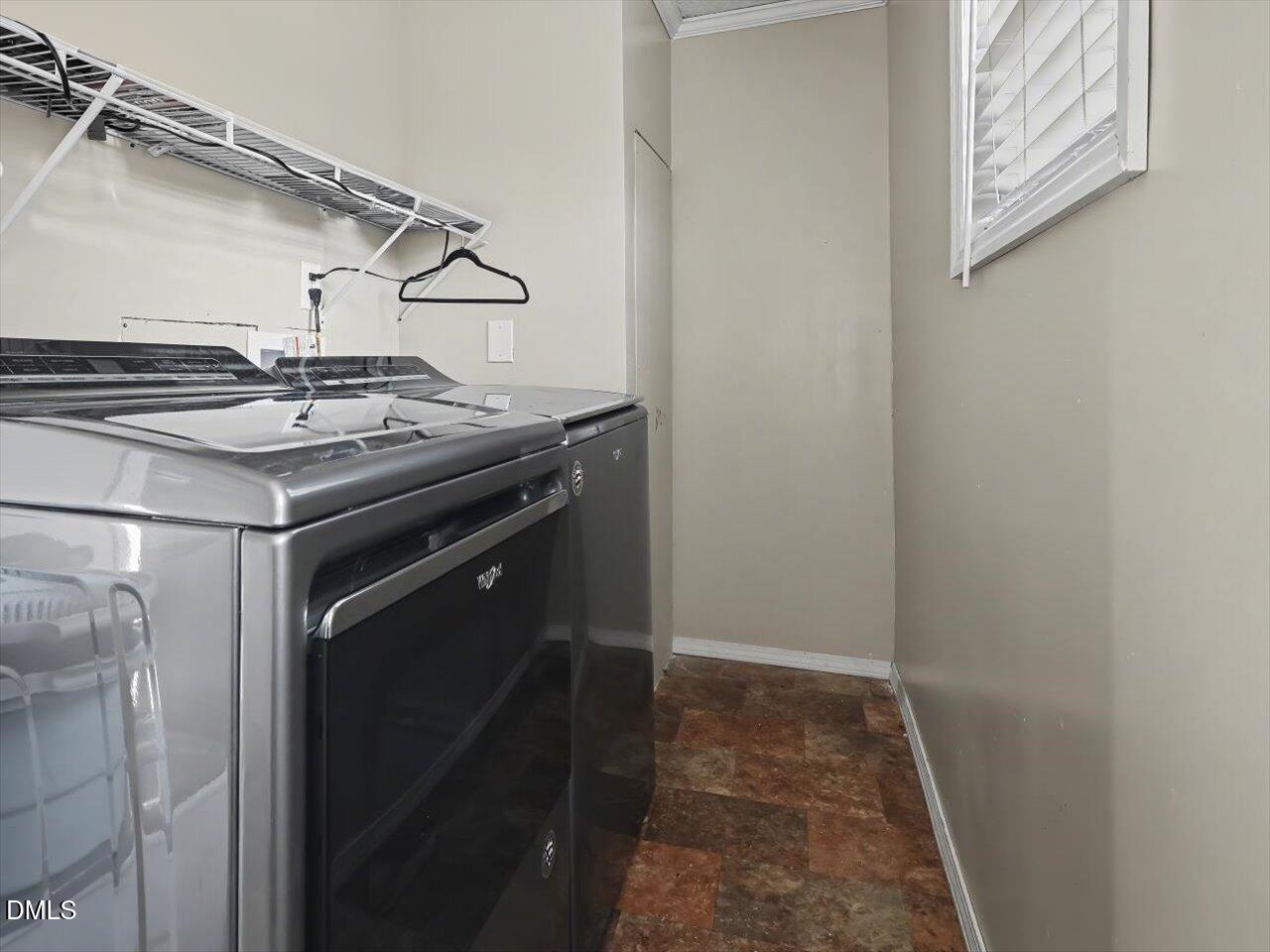 523 County Line Road Manson, NC 27553 - Photo 37 of 70 a utility room with washer and dryer