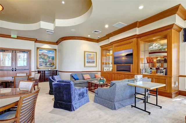 a view of a city with tall buildings