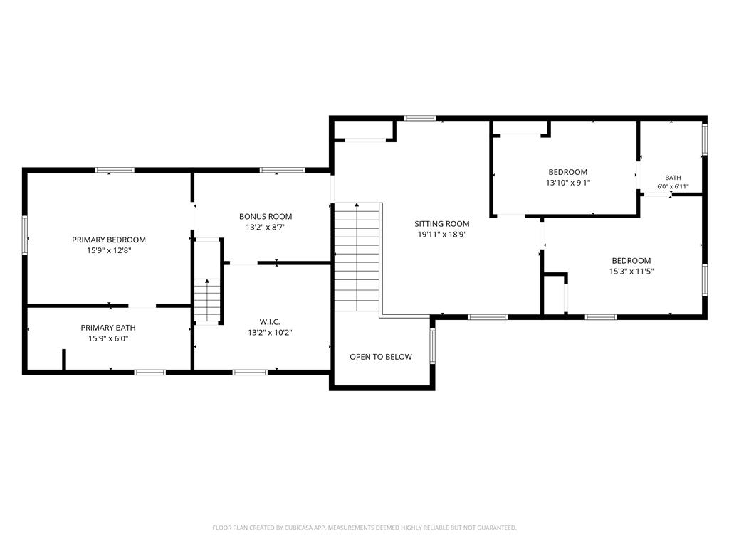 2628 Levans Road Coplay, PA 18037 - Photo 53 of 54 A comprehensive floor plan illustrating the layout of the primary bedroom, bonus room, sitting room, and additional bedrooms and baths.