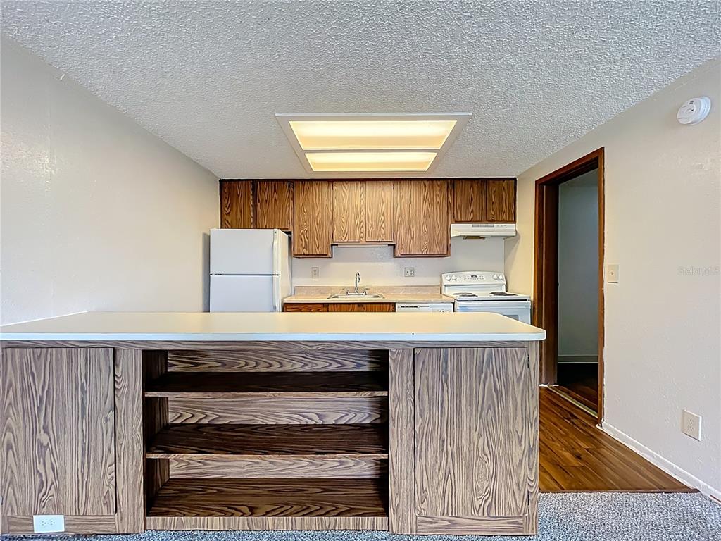 611 Mt Homer Road Eustis, FL 32726 - Photo 5 of 20 a view of kitchen with sink and refrigerator