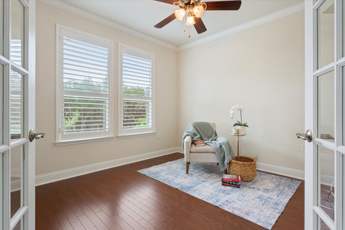 905 Mount Locke Court Georgetown, TX 78633 - Photo 17 of 36 a view of dining room and window