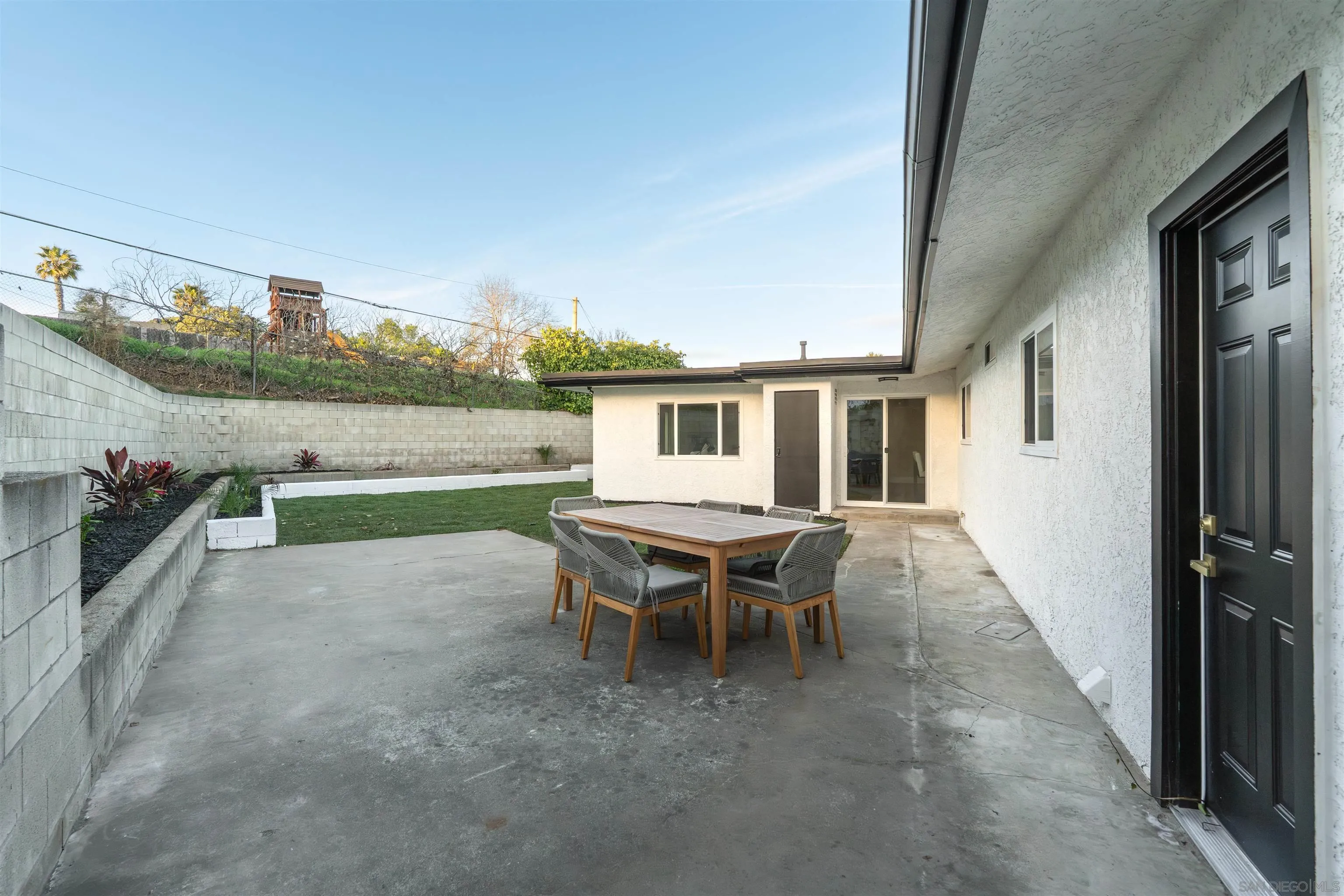 4112 Lois Street La Mesa, CA 91941 - Photo 33 of 39 a view of a house with backyard and sitting area