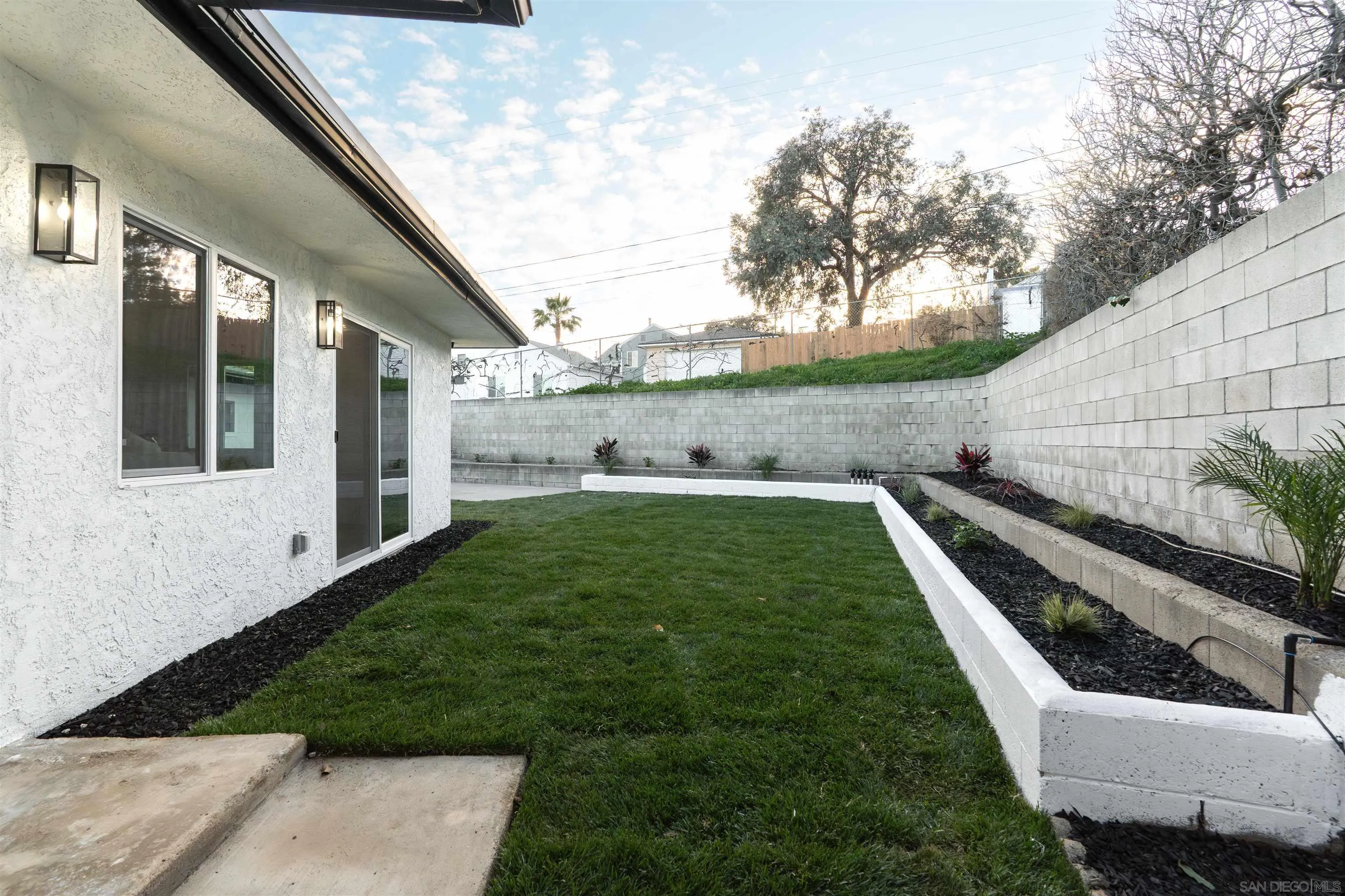 4112 Lois Street La Mesa, CA 91941 - Photo 35 of 39 a view of a back yard of the house