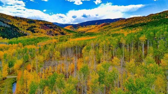 a view of swimming pool and mountain in the background