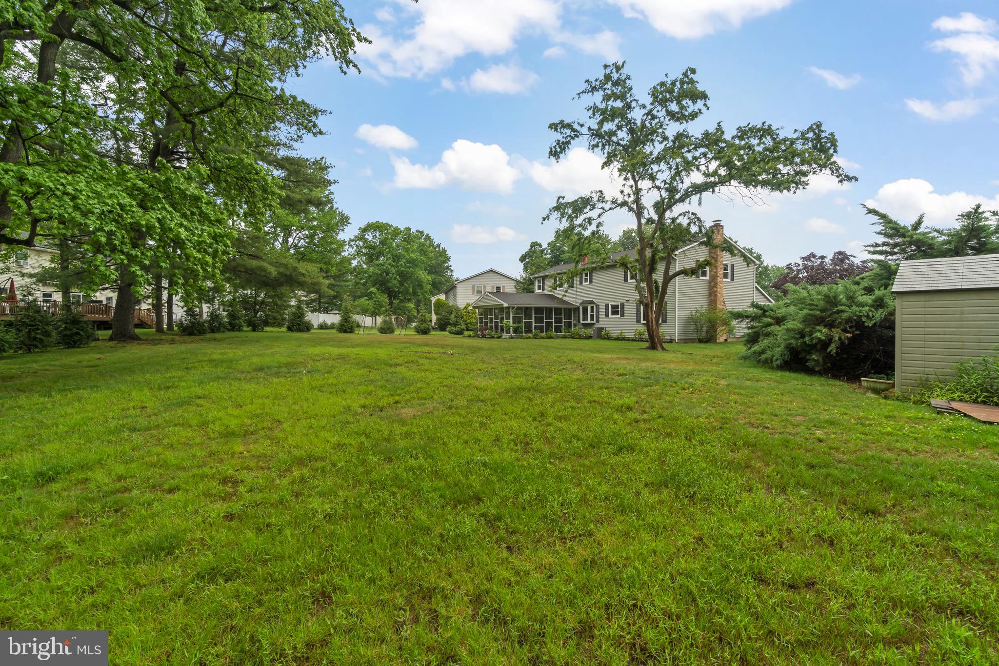 1757 Larkspur Road Cherry Hill, NJ 08003 - Photo 35 of 45 Expansive back yard