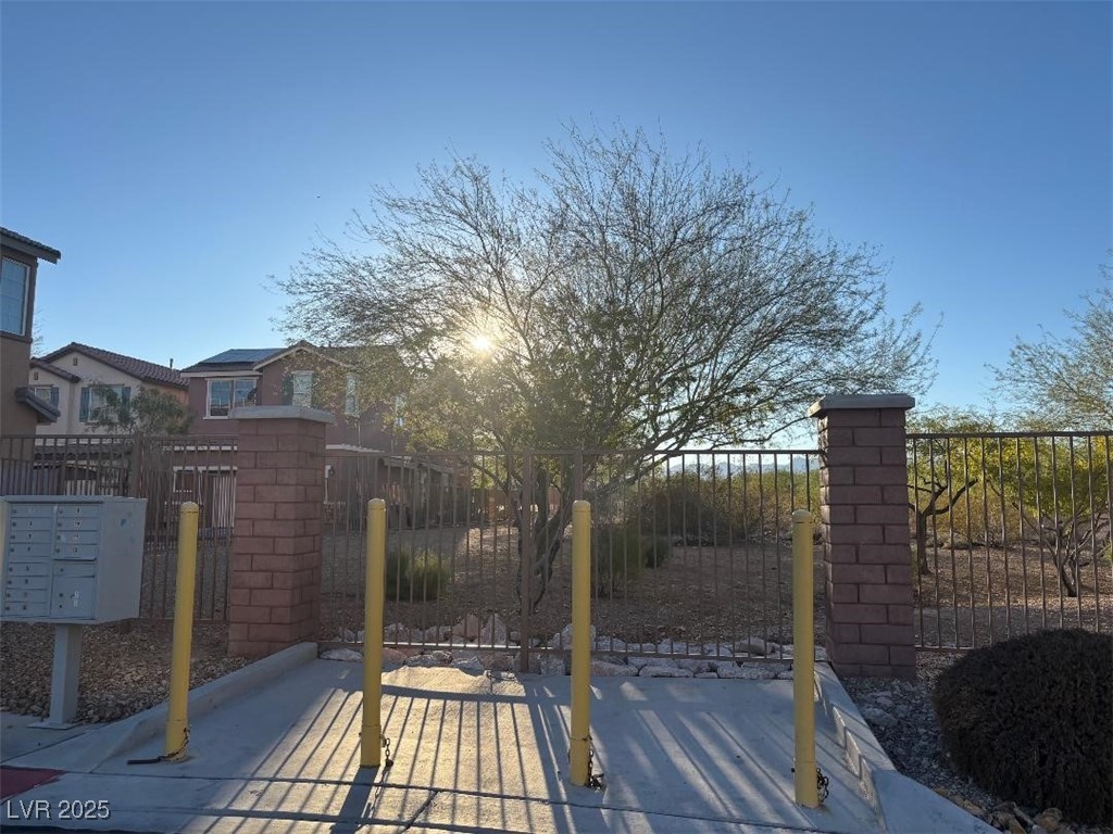 8690 West Diamond Sand Avenue Las Vegas, NV 89178 - Photo 24 of 25 View of gate