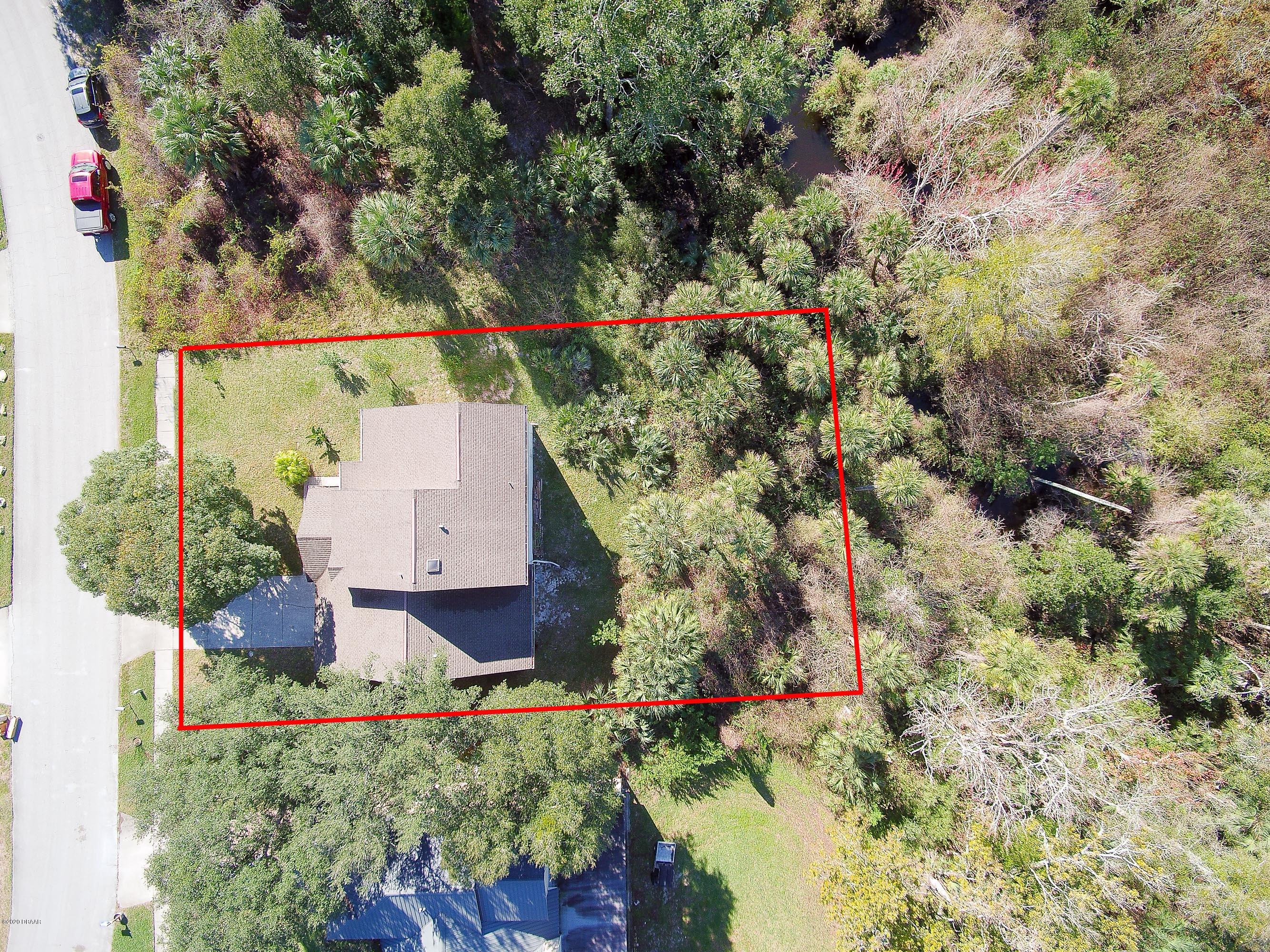 757 Hawks Ridge Road Port Orange, FL 32127 - Photo 8 of 34 8.Aerial - Lot Line