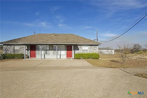 front view of a house with a porch