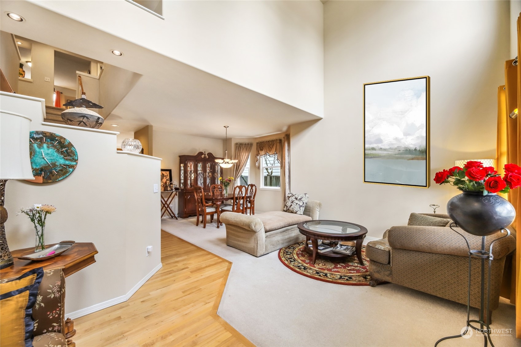 210 202nd Street Southeast Bothell, WA 98012 - Photo 14 of 33 a living room with furniture and a potted plant