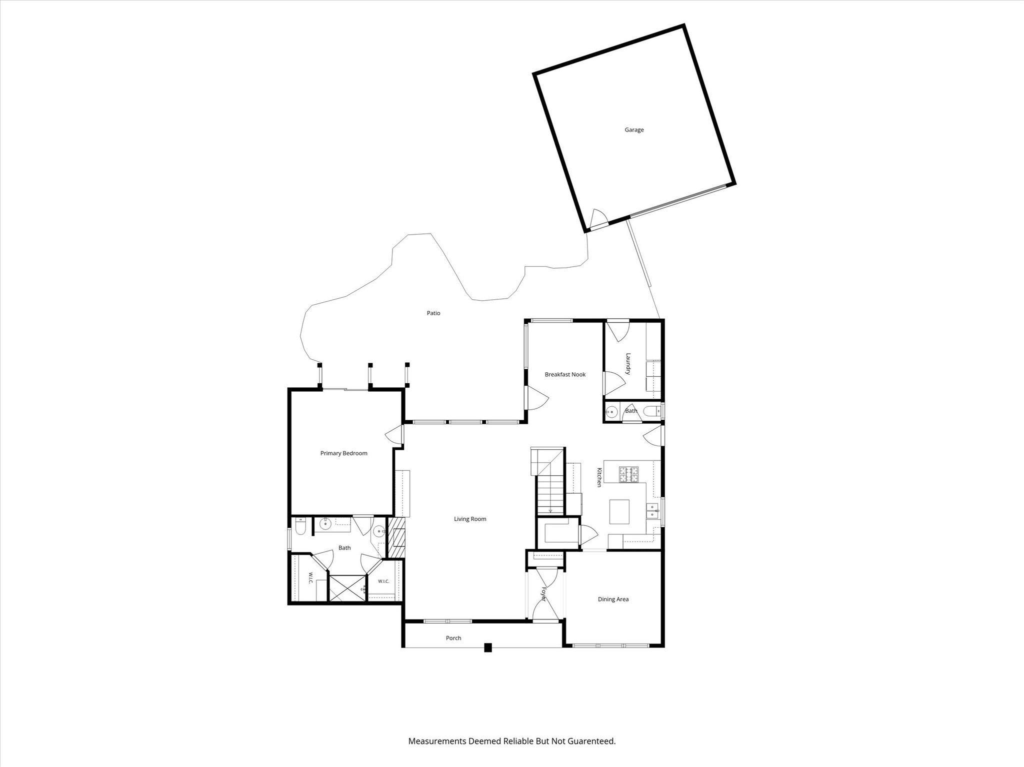 9103 Herts Road Spring, TX 77379 - Photo 42 of 46 First-floor floorpan