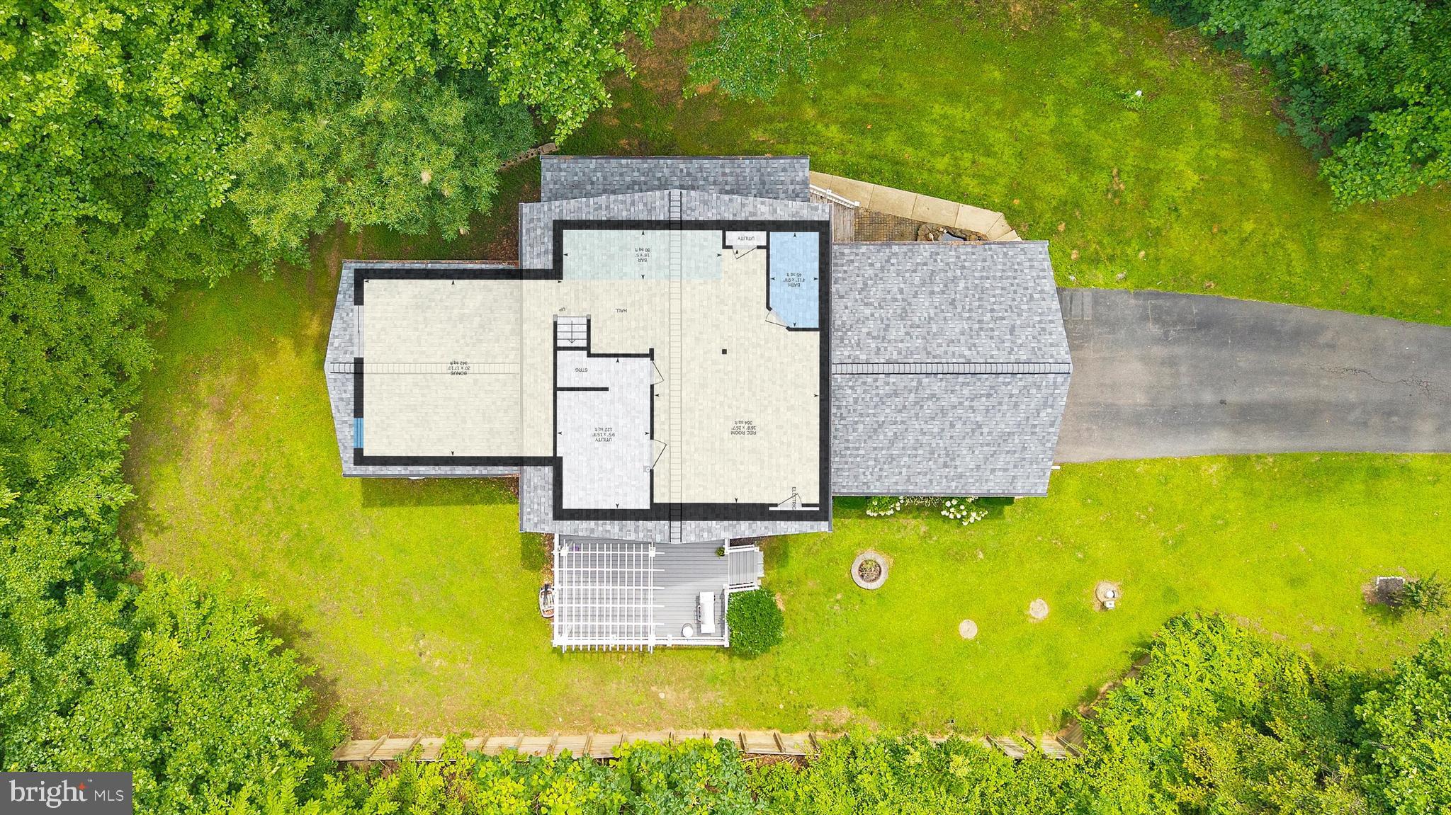 1401 Emmanuel Church Road Huntingtown, MD 20639 - Photo 45 of 45 Lower Level Floor Plan