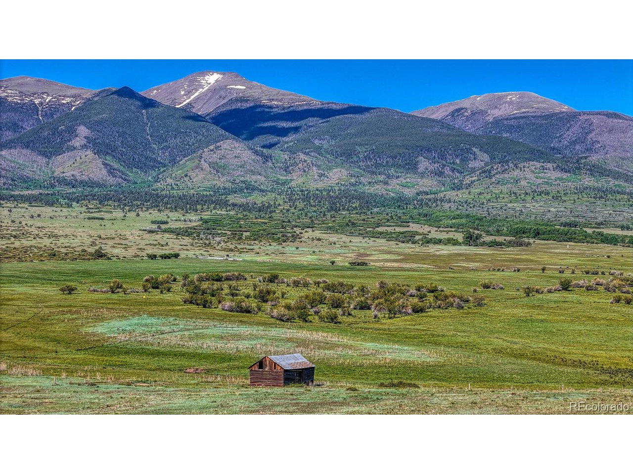 500 Two Creeks Cotopaxi, CO 81223 - Photo 2 of 50 a black and white photo of a lake