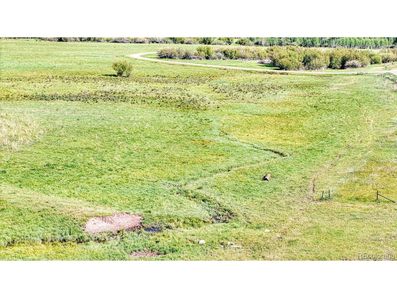 500 Two Creeks Cotopaxi, CO 81223 - Photo 21 of 50 a open area with green field and trees in the background