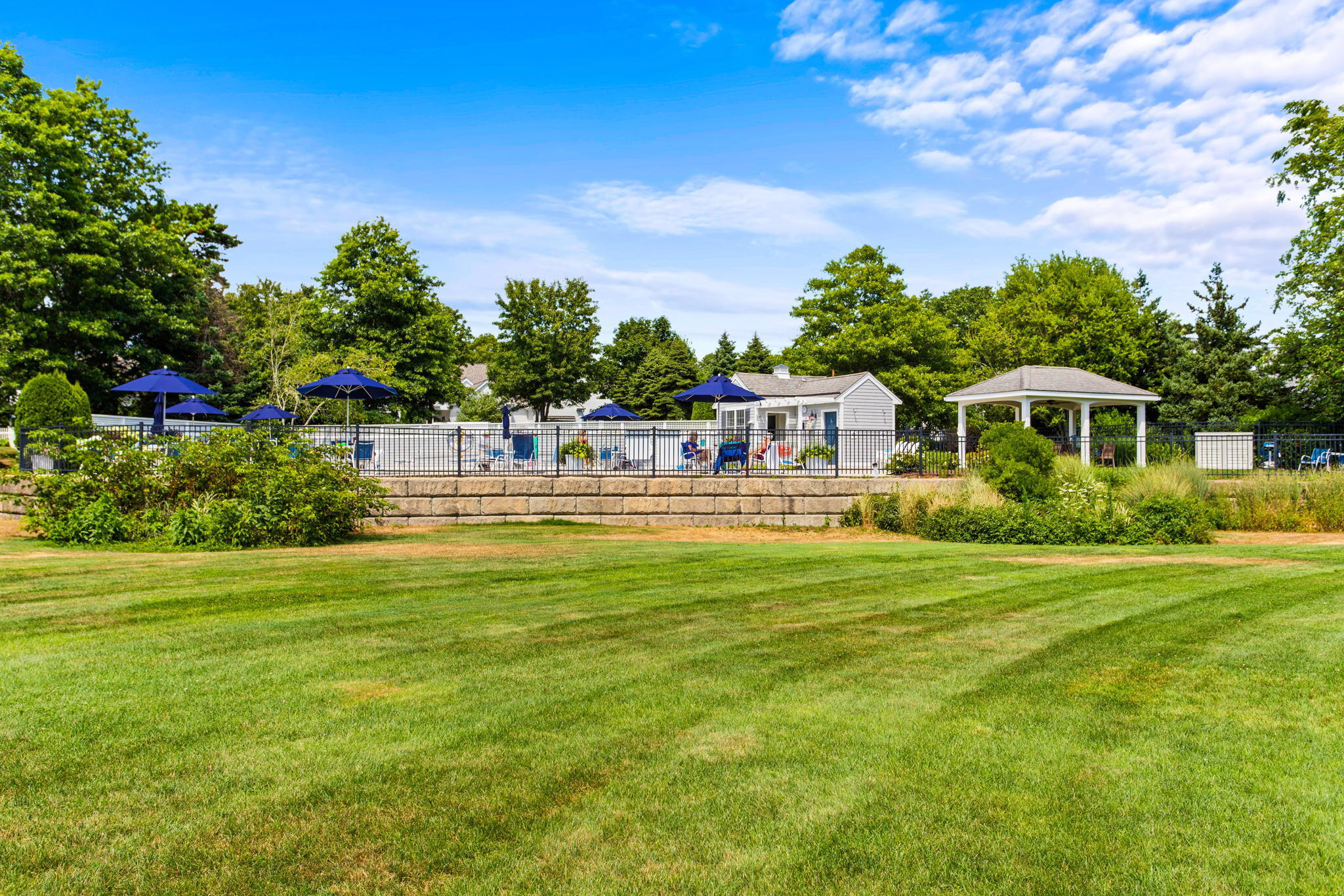 1 Prestwick Road Bourne, MA 02532 - Photo 28 of 32 a house view with swimming pool and garden