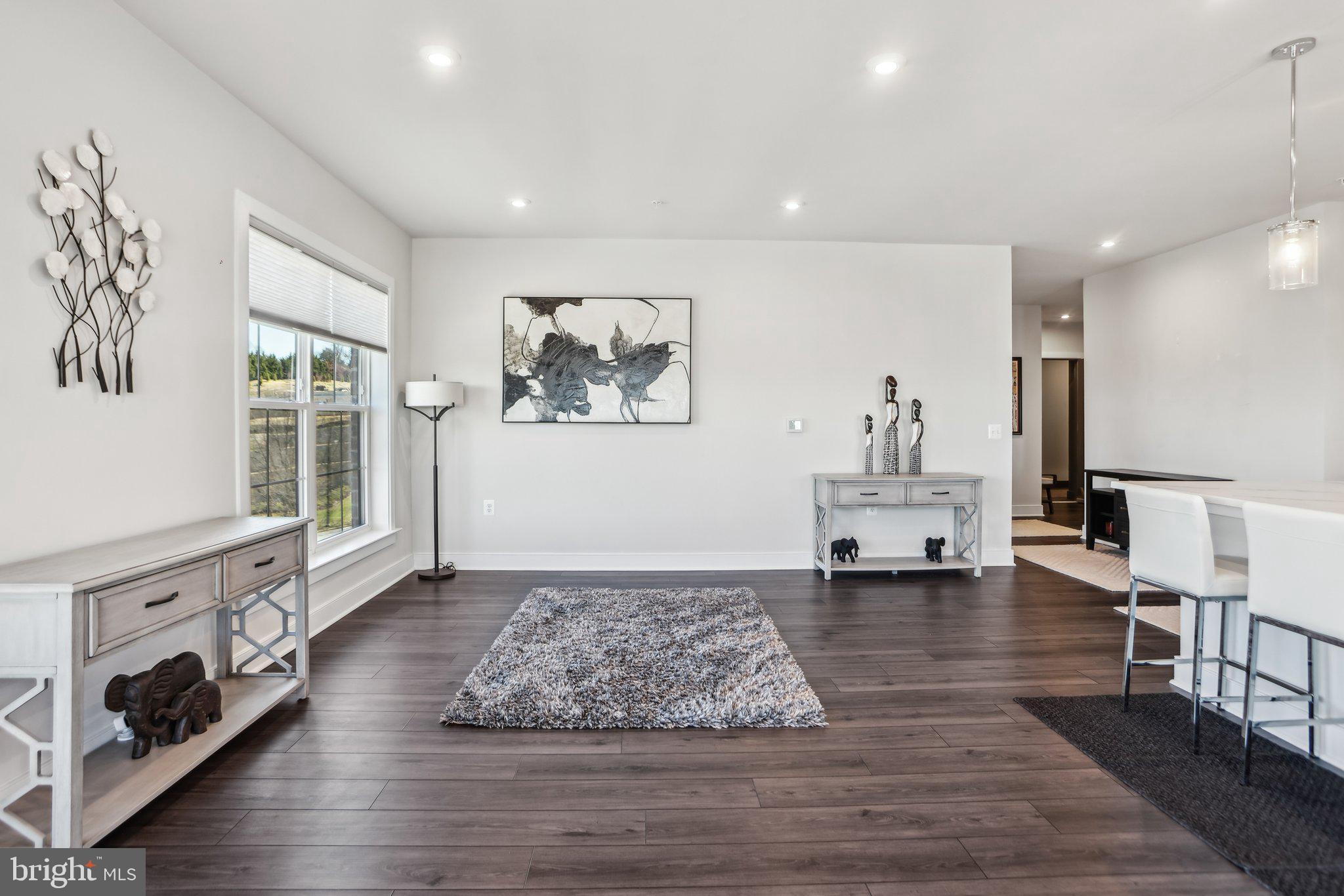 100 St Ives Place, Unit 306 Oxon Hill, MD 20745 - Photo 9 of 32 a living room with furniture and a fireplace