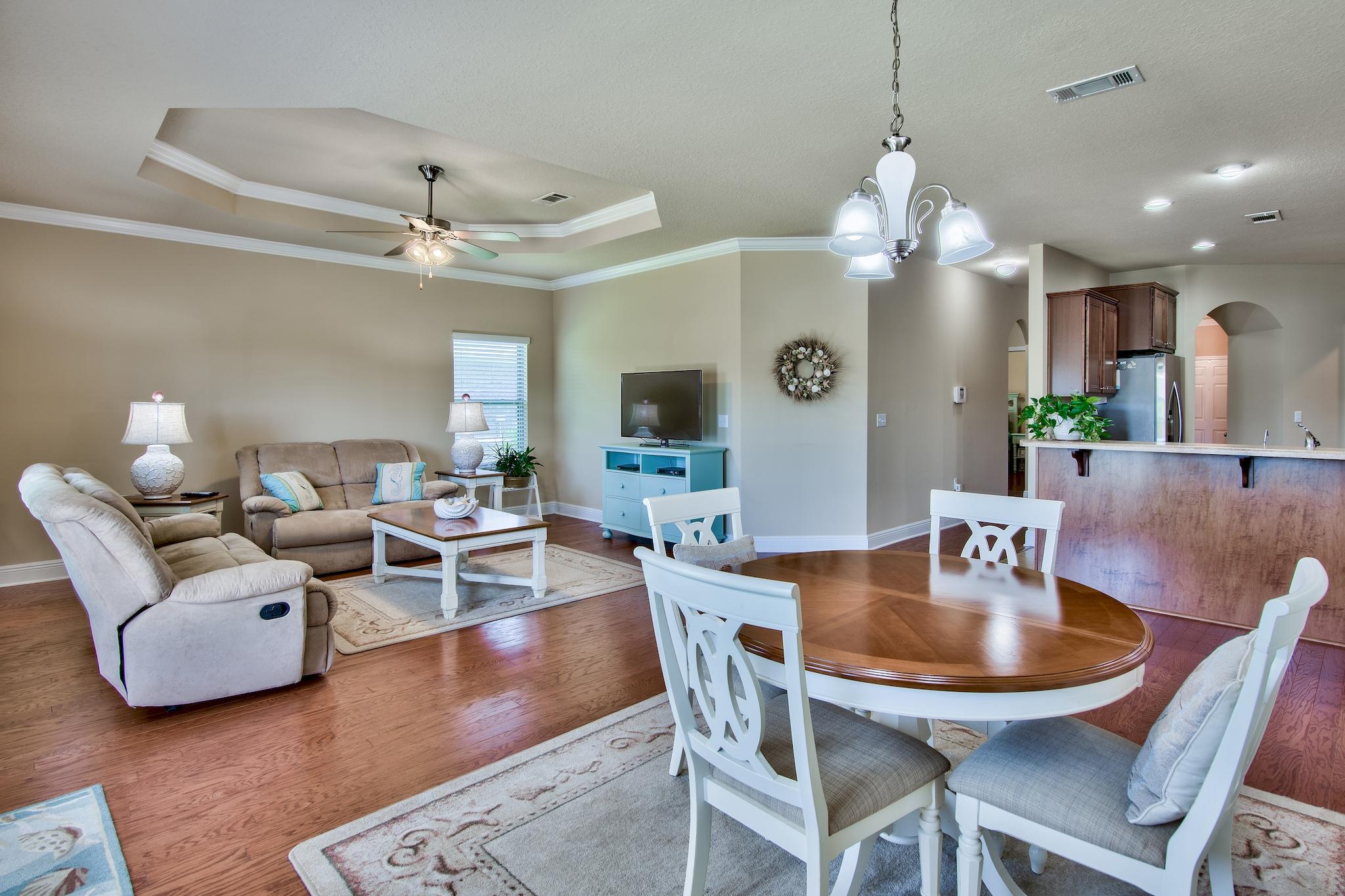 447 Pin Oak Loop Santa Rosa Beach, FL 32459 - Photo 5 of 46 a dining room with furniture and window