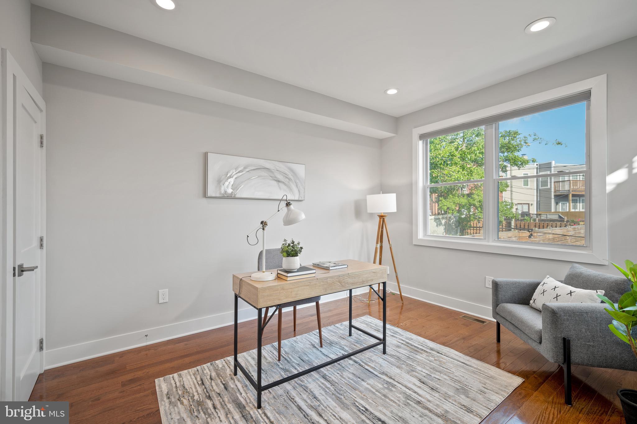125 Rhode Island Avenue Northeast, Unit 1 Washington, DC 20002 - Photo 11 of 29 Main level bedroom or office space