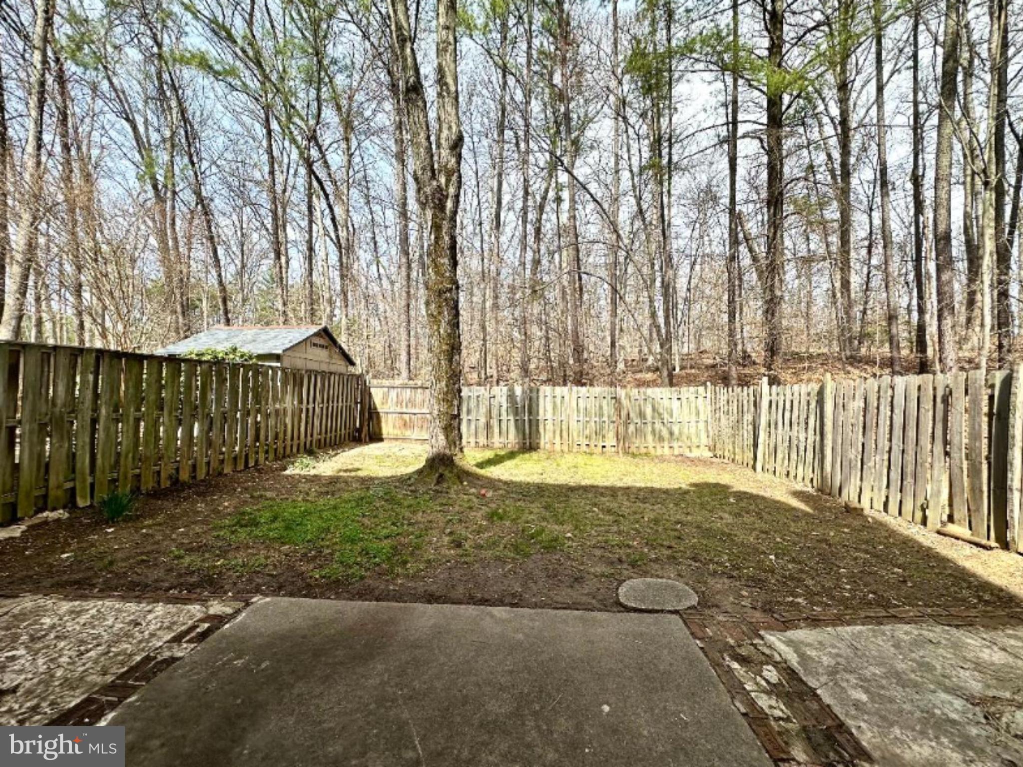 8357 Luce Court Springfield, VA 22153 - Photo 27 of 28 fully fenced-in backyard