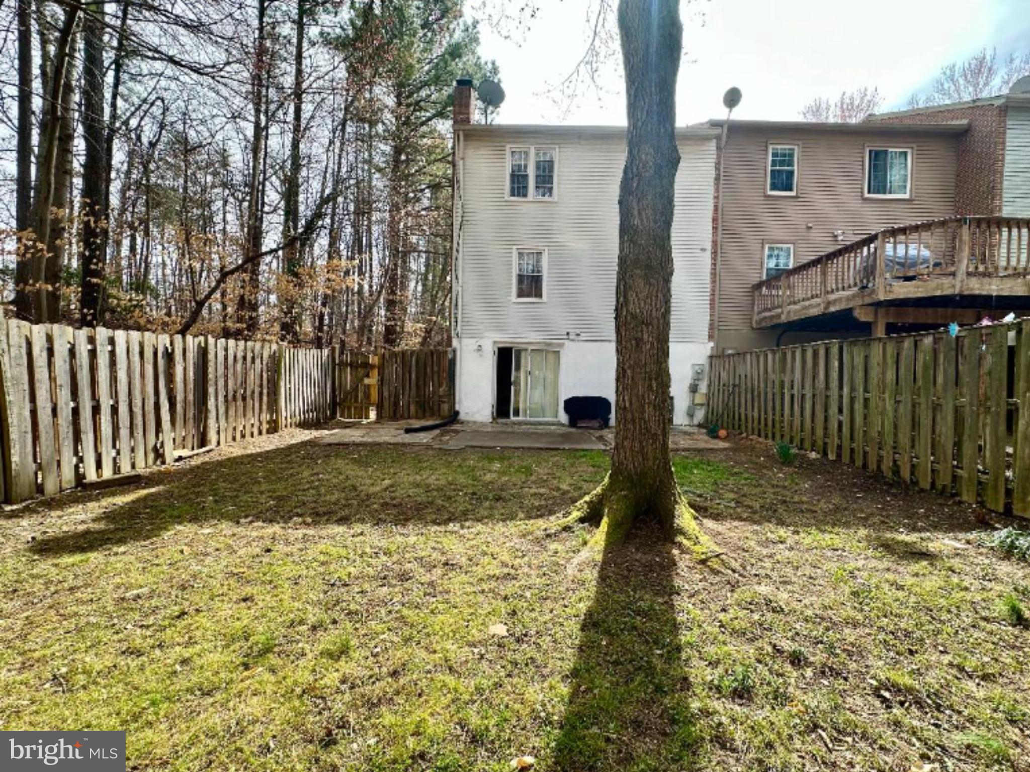8357 Luce Court Springfield, VA 22153 - Photo 28 of 28 large backyard backing to the woods
