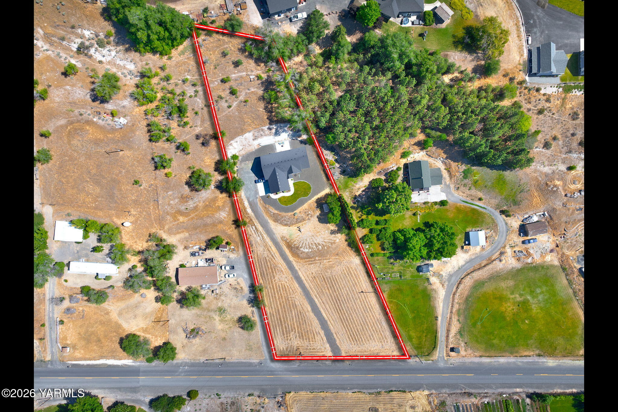 521 Collins Road Selah, WA 98942 - Photo 3 of 25 Estimated Lot Lines
