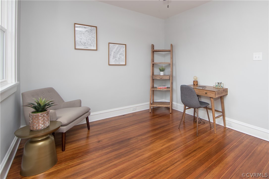 4213 Brook Road Richmond, VA 23227 - Photo 31 of 49 a living room with furniture and wooden floor