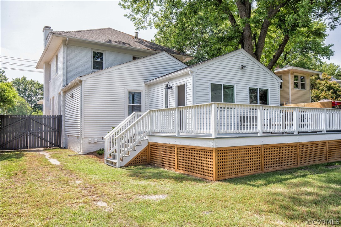 4213 Brook Road Richmond, VA 23227 - Photo 42 of 49 a view of a house with a yard and sitting area